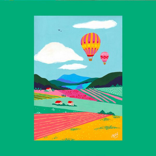 Voyage mongolfière